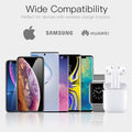 3-in-1 10W  Wireless Fast Charger for Apple and  Samsung