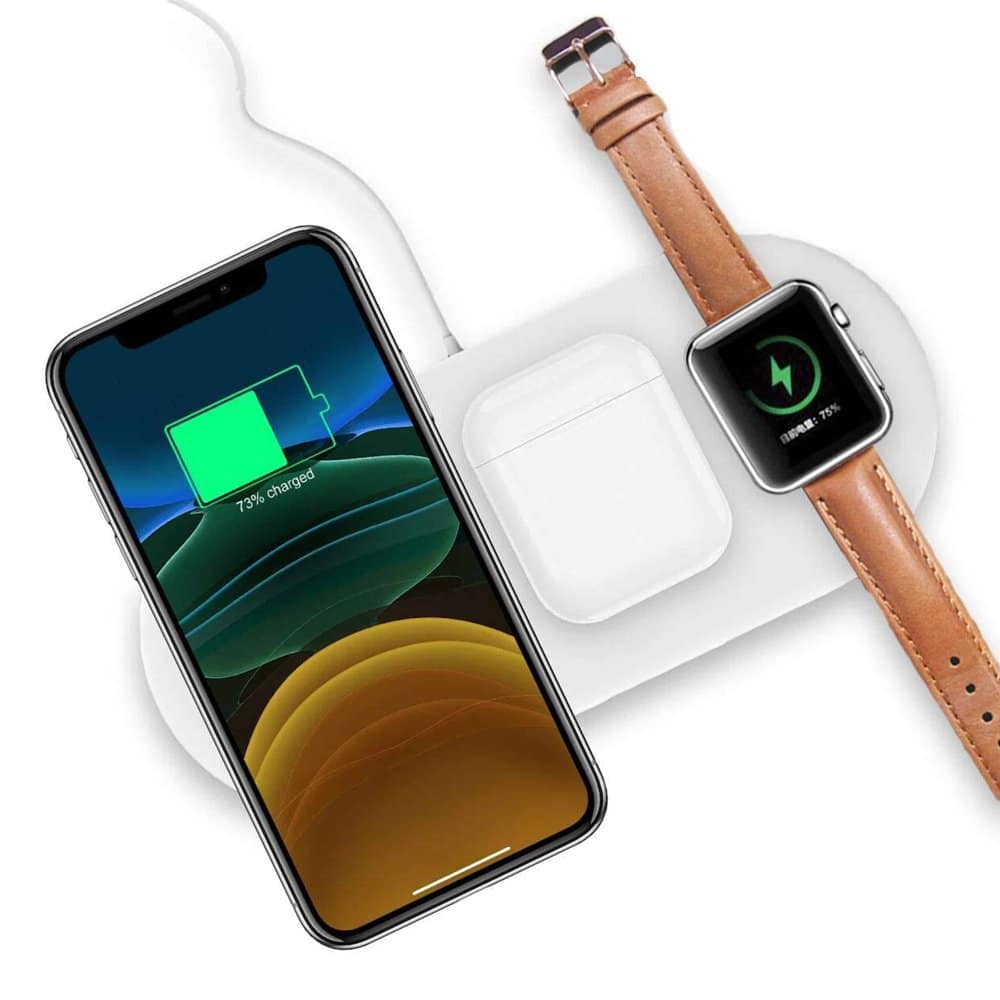 3-in-1 10W  Wireless Fast Charger for Apple and  Samsung